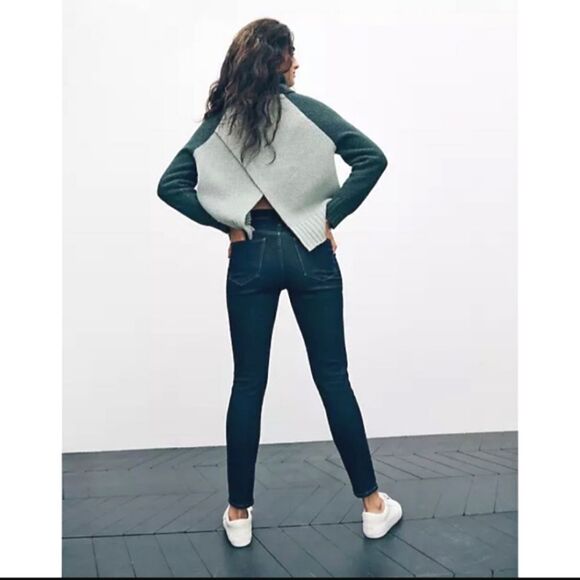 Madewell 9" Mid-Rise Skinny Jeans‎ in Orlando Wash sz 28 - Picture 5 of 16
